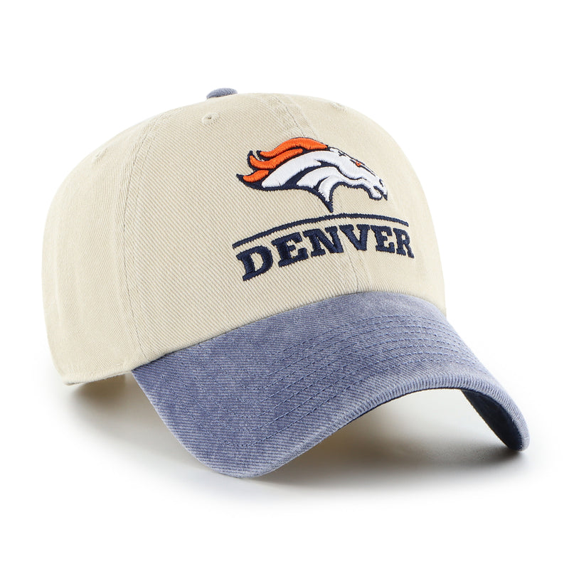 DENVER BRONCOS LOGO LINE TWO TONE '47 CLEAN UP