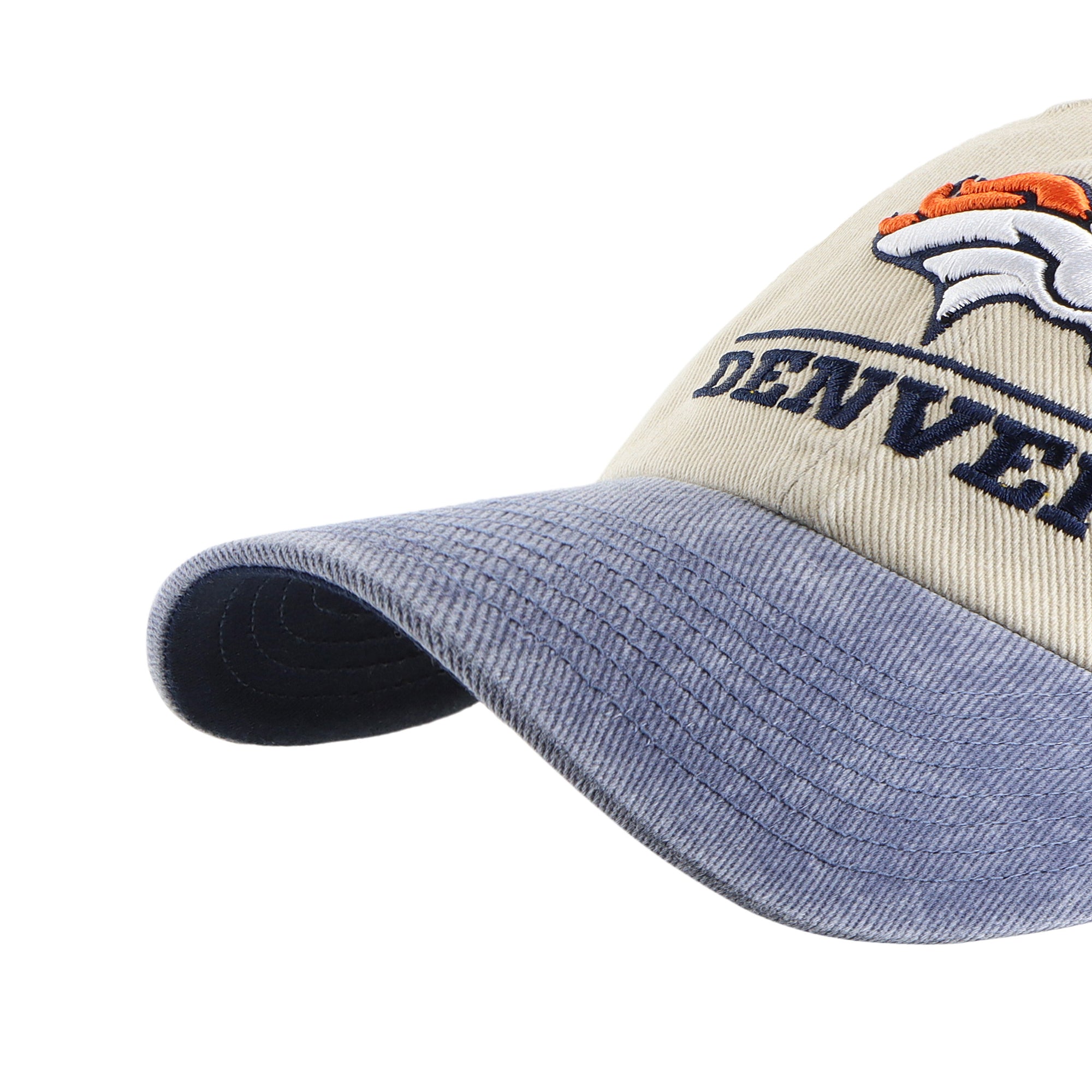DENVER BRONCOS LOGO LINE TWO TONE '47 CLEAN UP