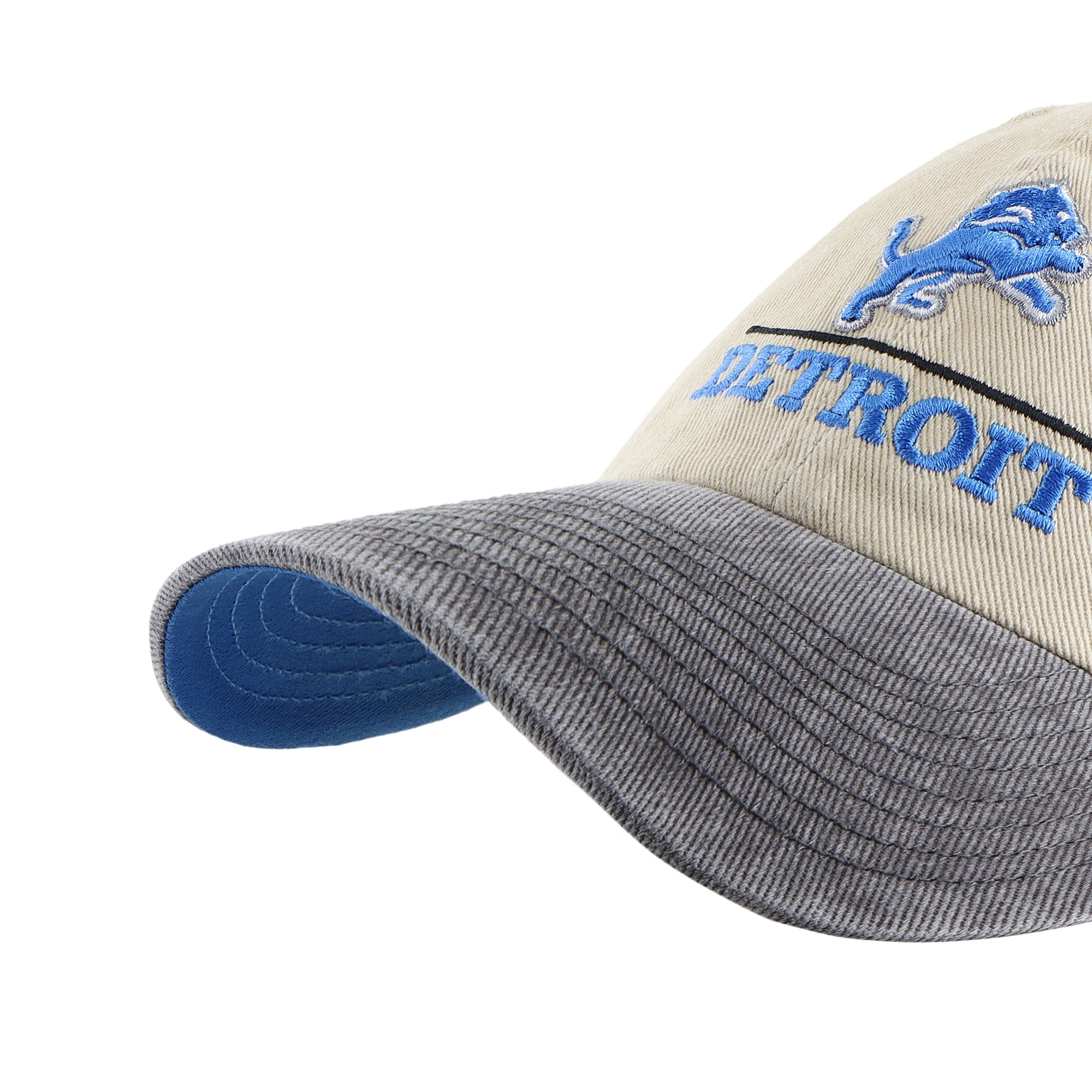 DETROIT LIONS LOGO LINE TWO TONE '47 CLEAN UP
