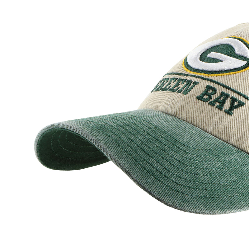 GREEN BAY PACKERS LOGO LINE TWO TONE '47 CLEAN UP