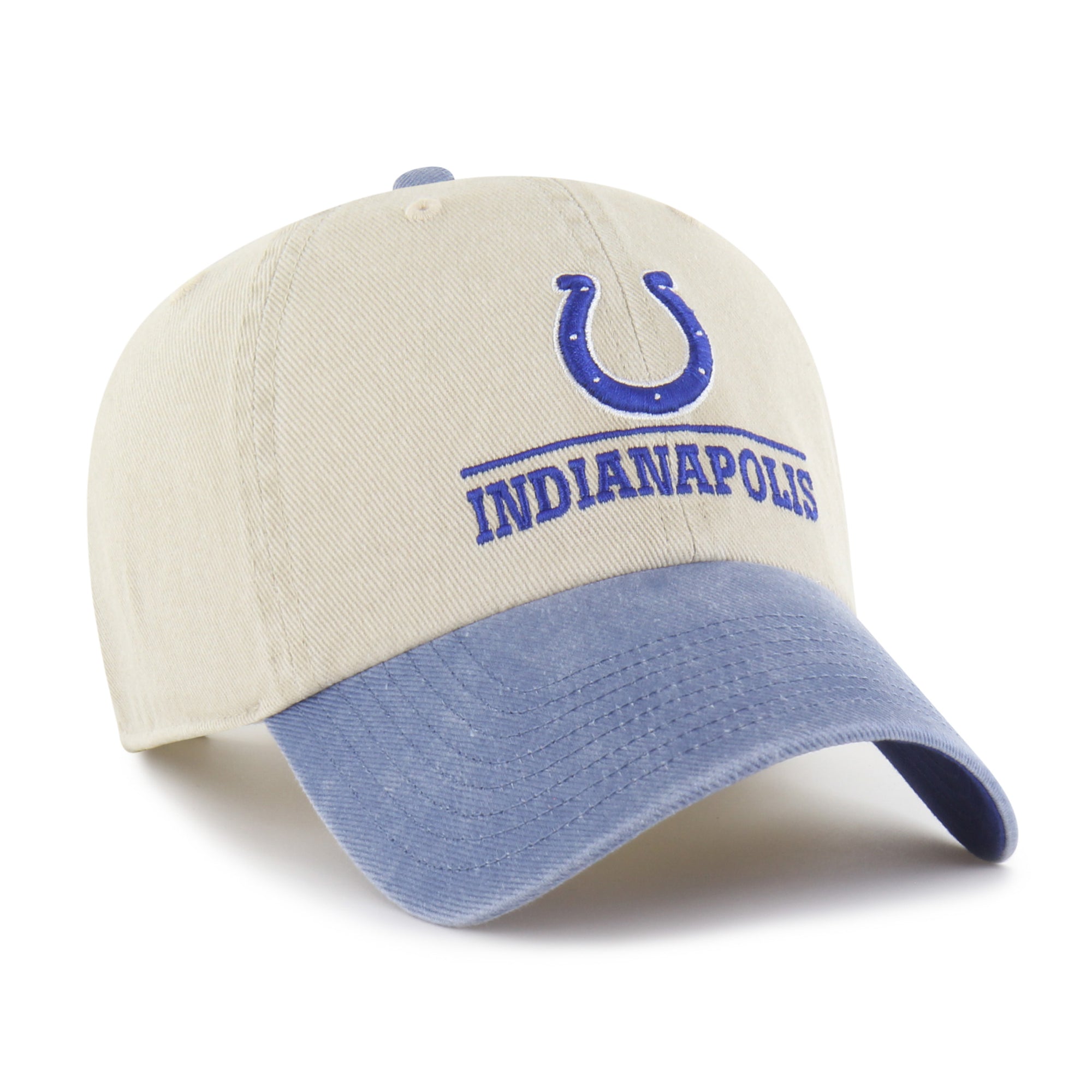 INDIANAPOLIS COLTS LOGO LINE TWO TONE '47 CLEAN UP