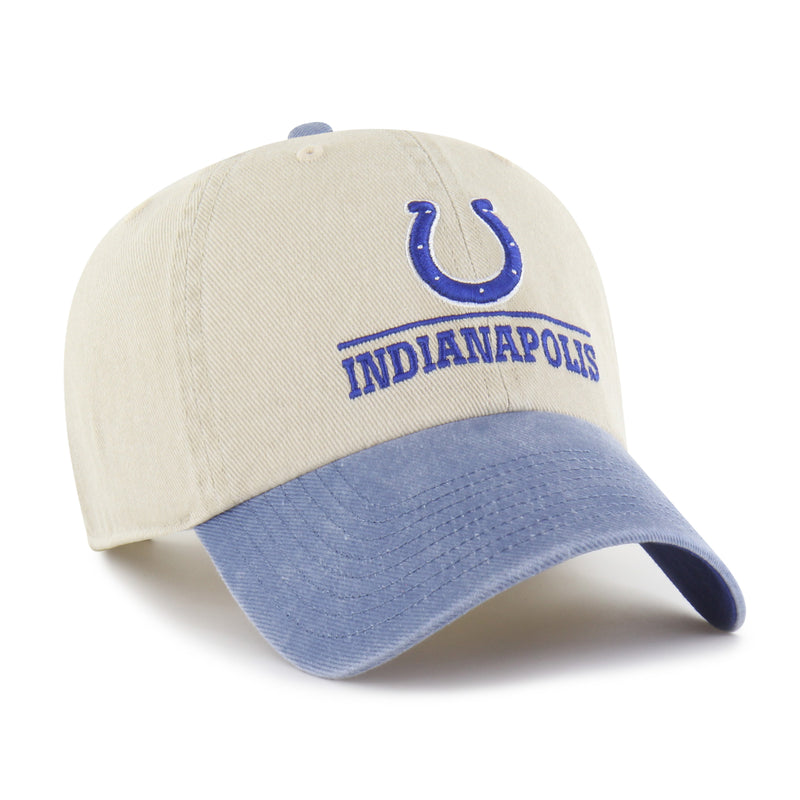 INDIANAPOLIS COLTS LOGO LINE TWO TONE '47 CLEAN UP