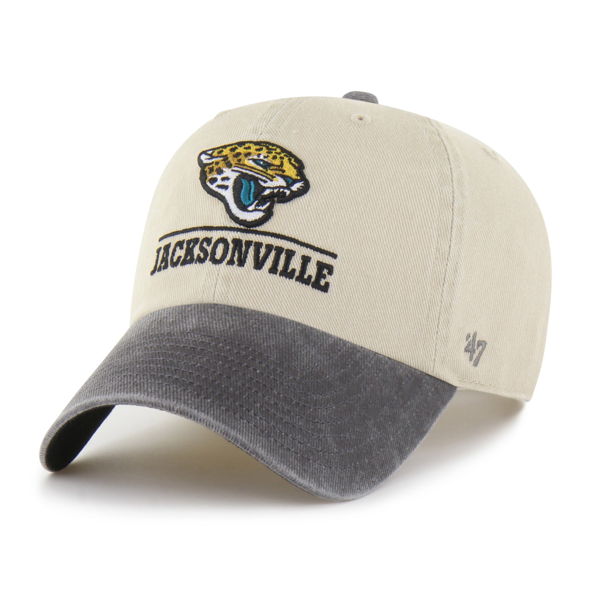 JACKSONVILLE JAGUARS LOGO LINE TWO TONE '47 CLEAN UP