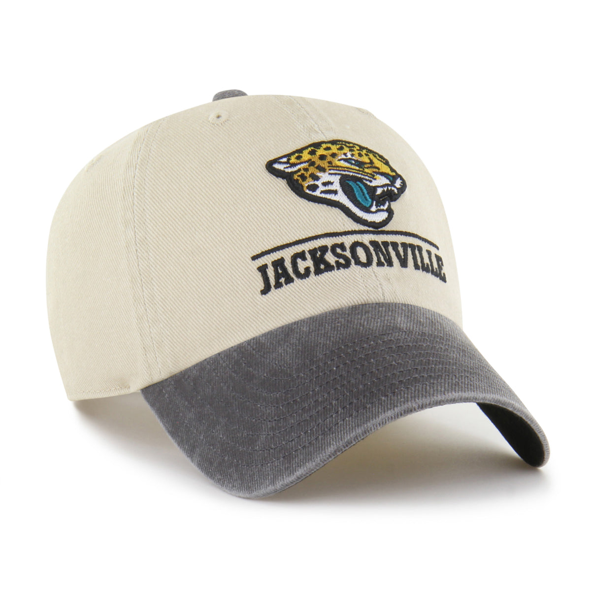 JACKSONVILLE JAGUARS LOGO LINE TWO TONE '47 CLEAN UP