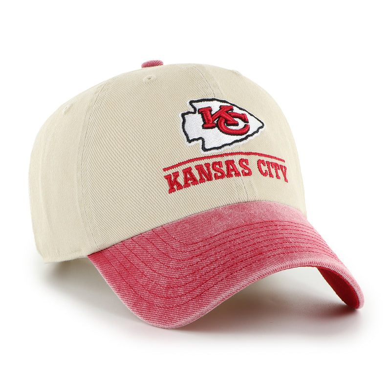 KANSAS CITY CHIEFS LOGO LINE TWO TONE '47 CLEAN UP
