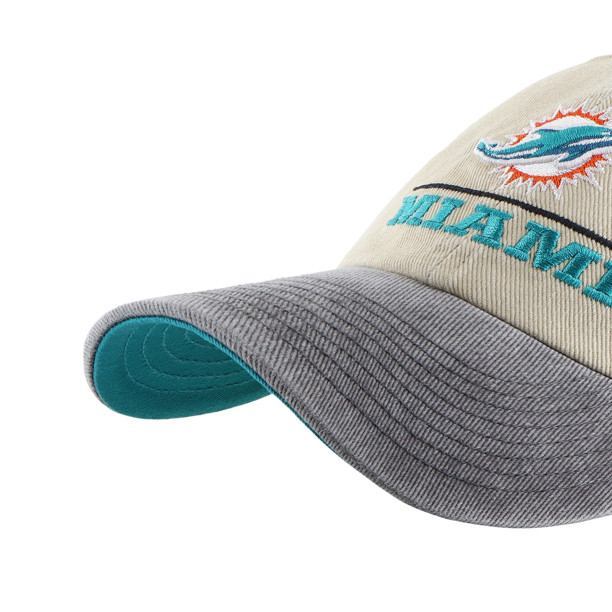 MIAMI DOLPHINS LOGO LINE TWO TONE '47 CLEAN UP