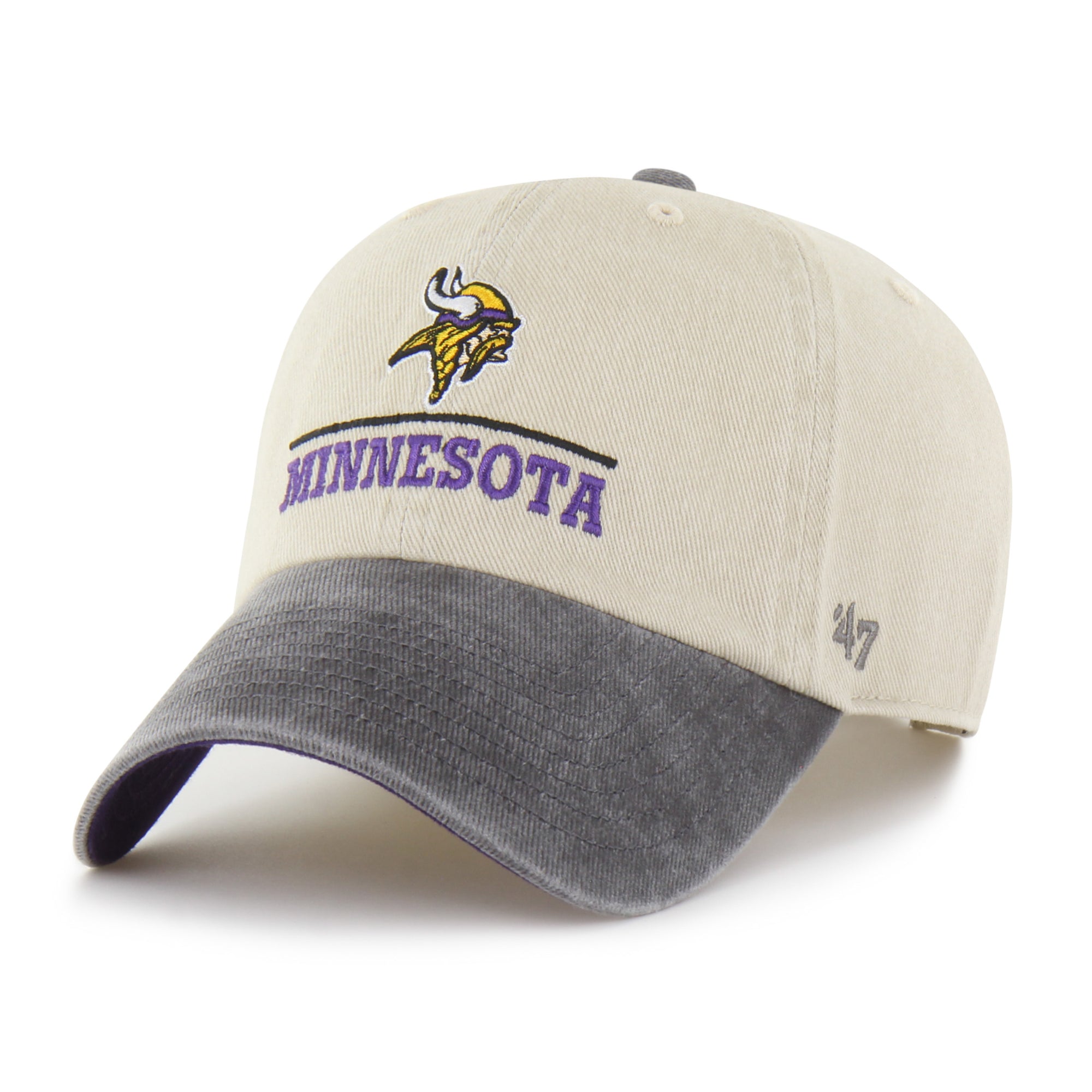 MINNESOTA VIKINGS LOGO LINE TWO TONE '47 CLEAN UP