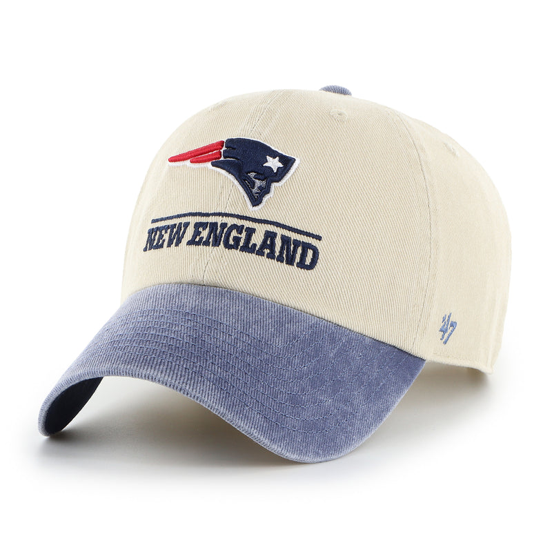 NEW ENGLAND PATRIOTS LOGO LINE TWO TONE '47 CLEAN UP