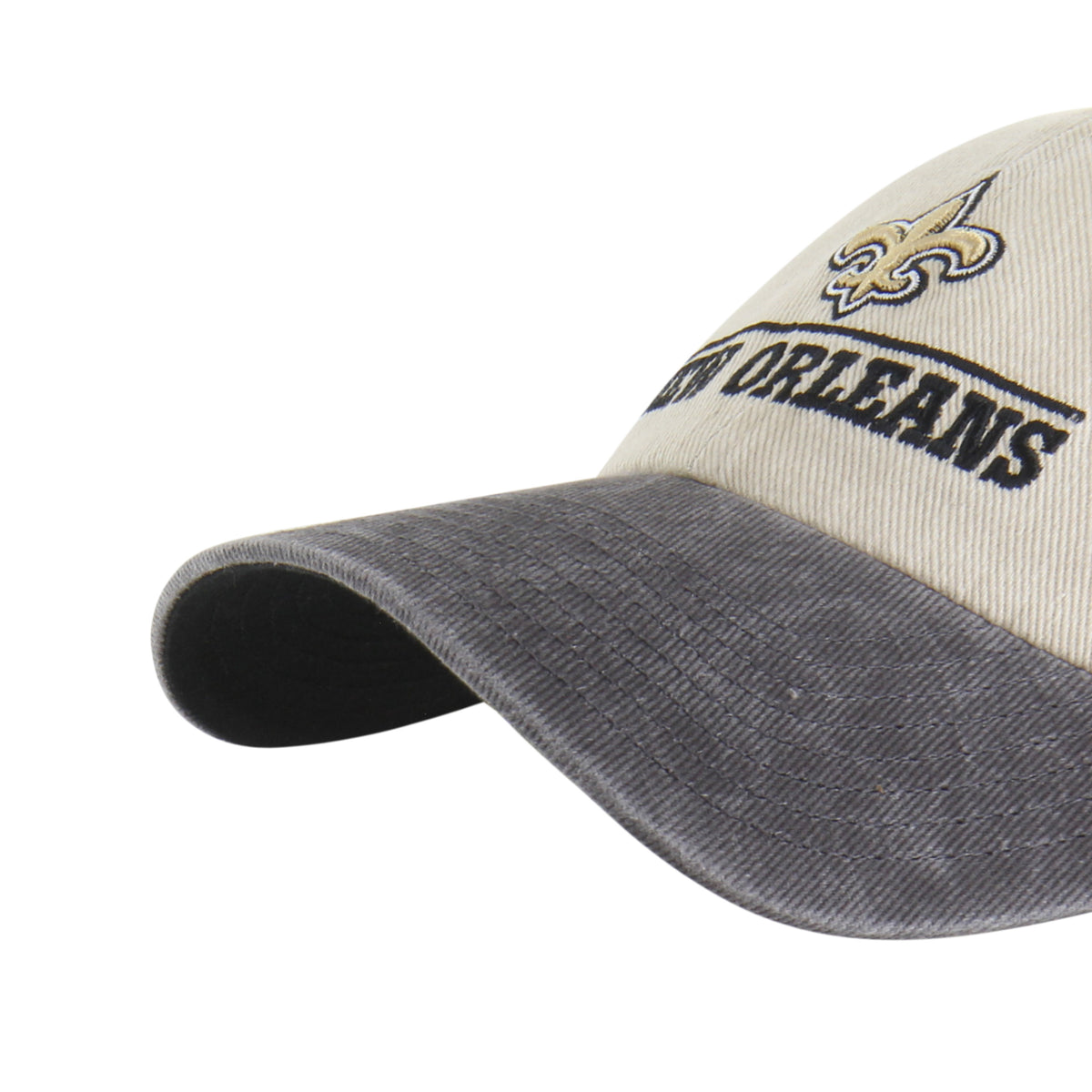 NEW ORLEANS SAINTS LOGO LINE TWO TONE '47 CLEAN UP