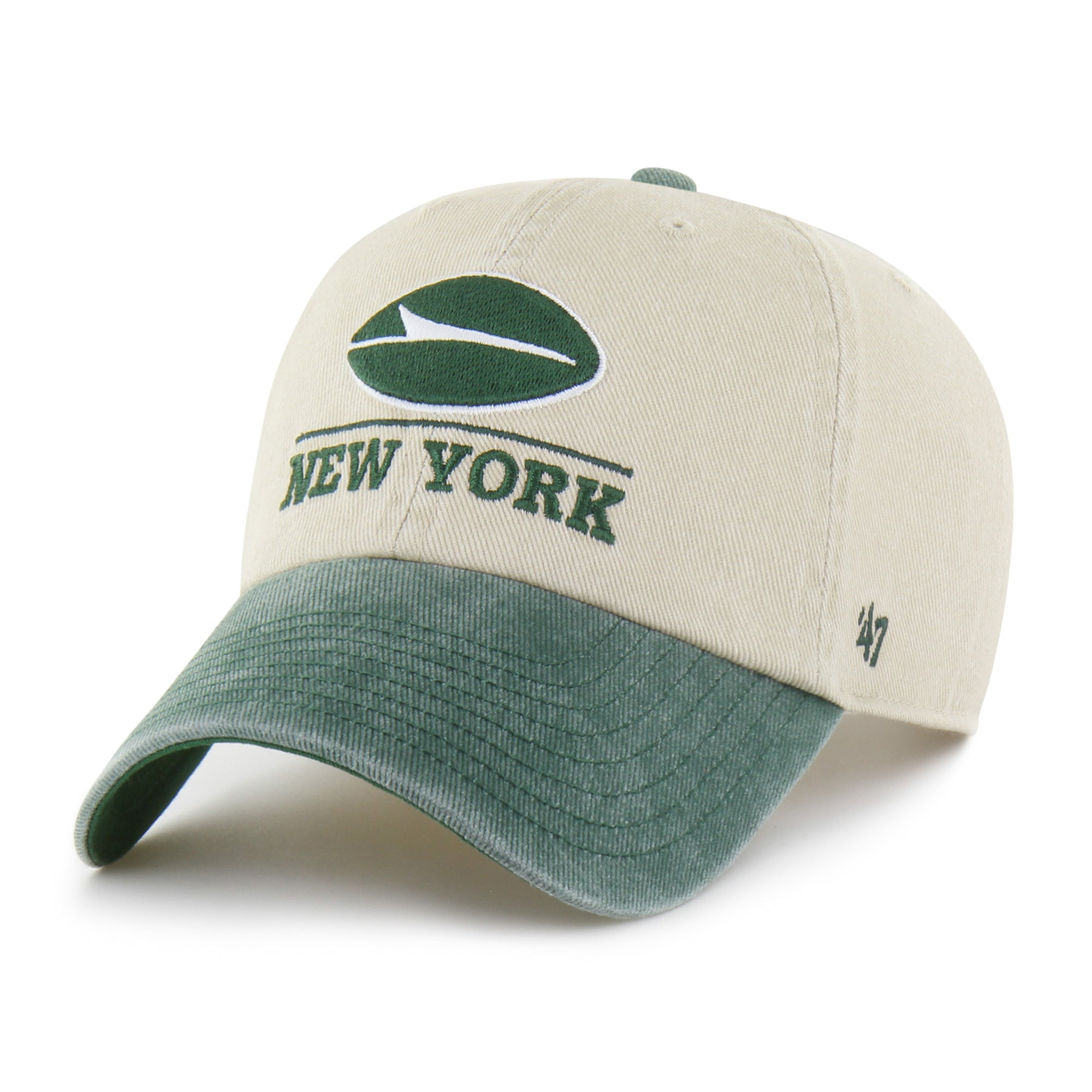 NEW YORK JETS LOGO LINE TWO TONE '47 CLEAN UP