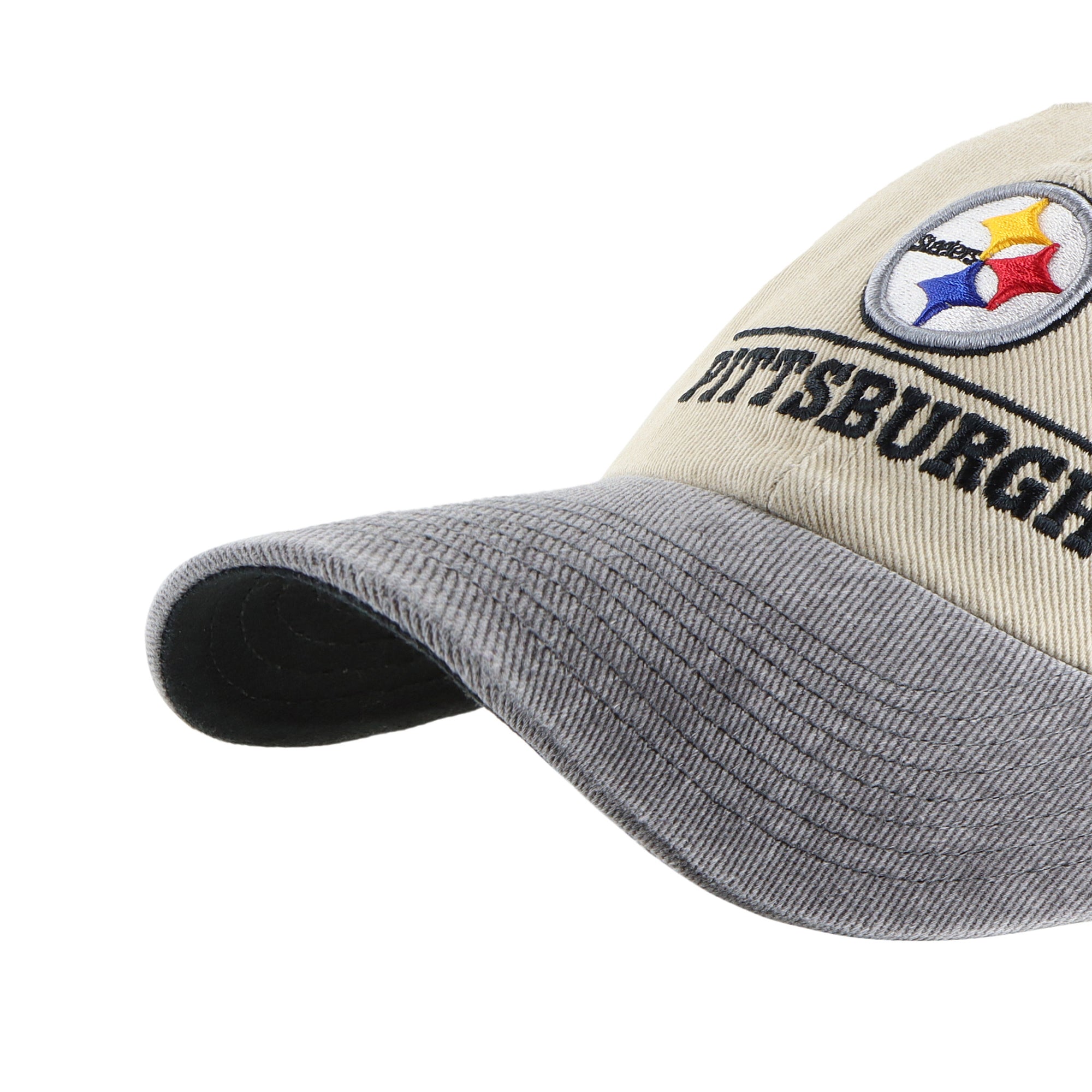 PITTSBURGH STEELERS LOGO LINE TWO TONE '47 CLEAN UP