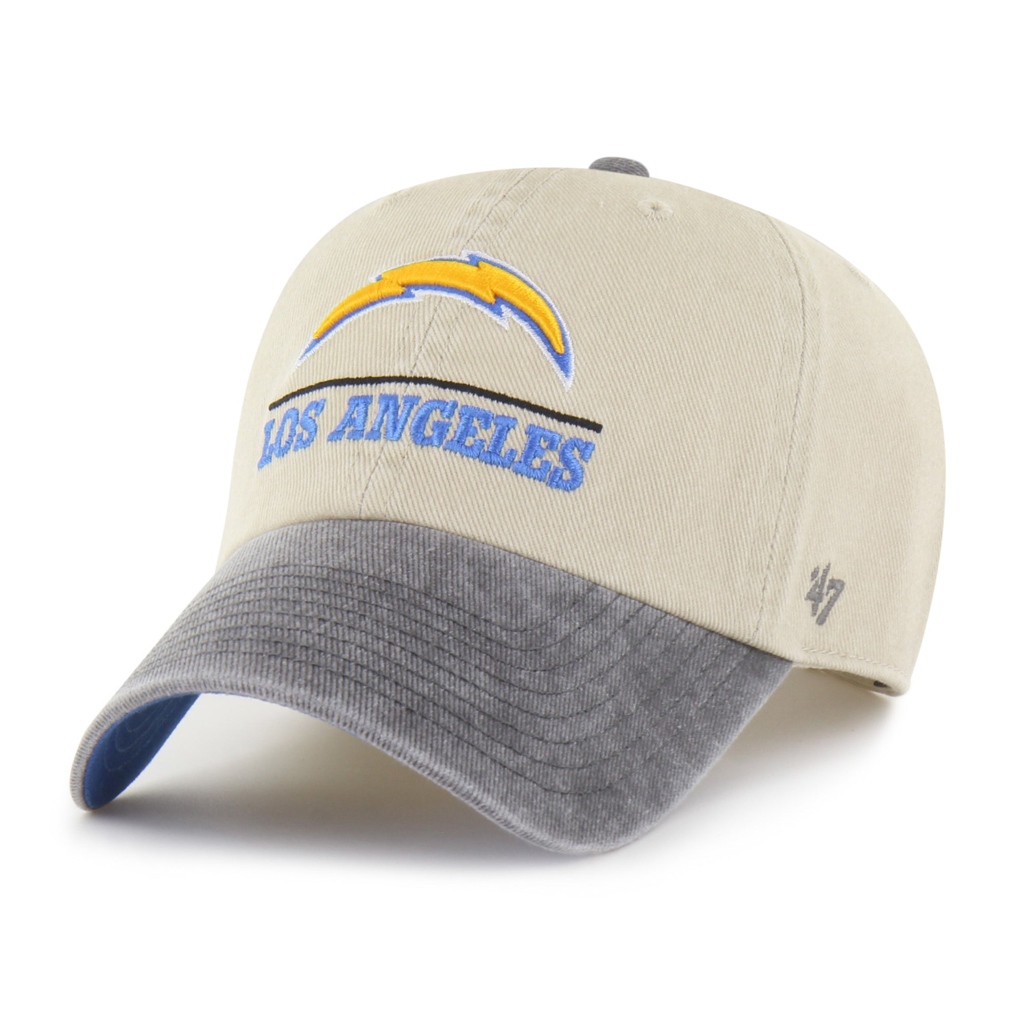 LOS ANGELES CHARGERS LOGO LINE TWO TONE '47 CLEAN UP
