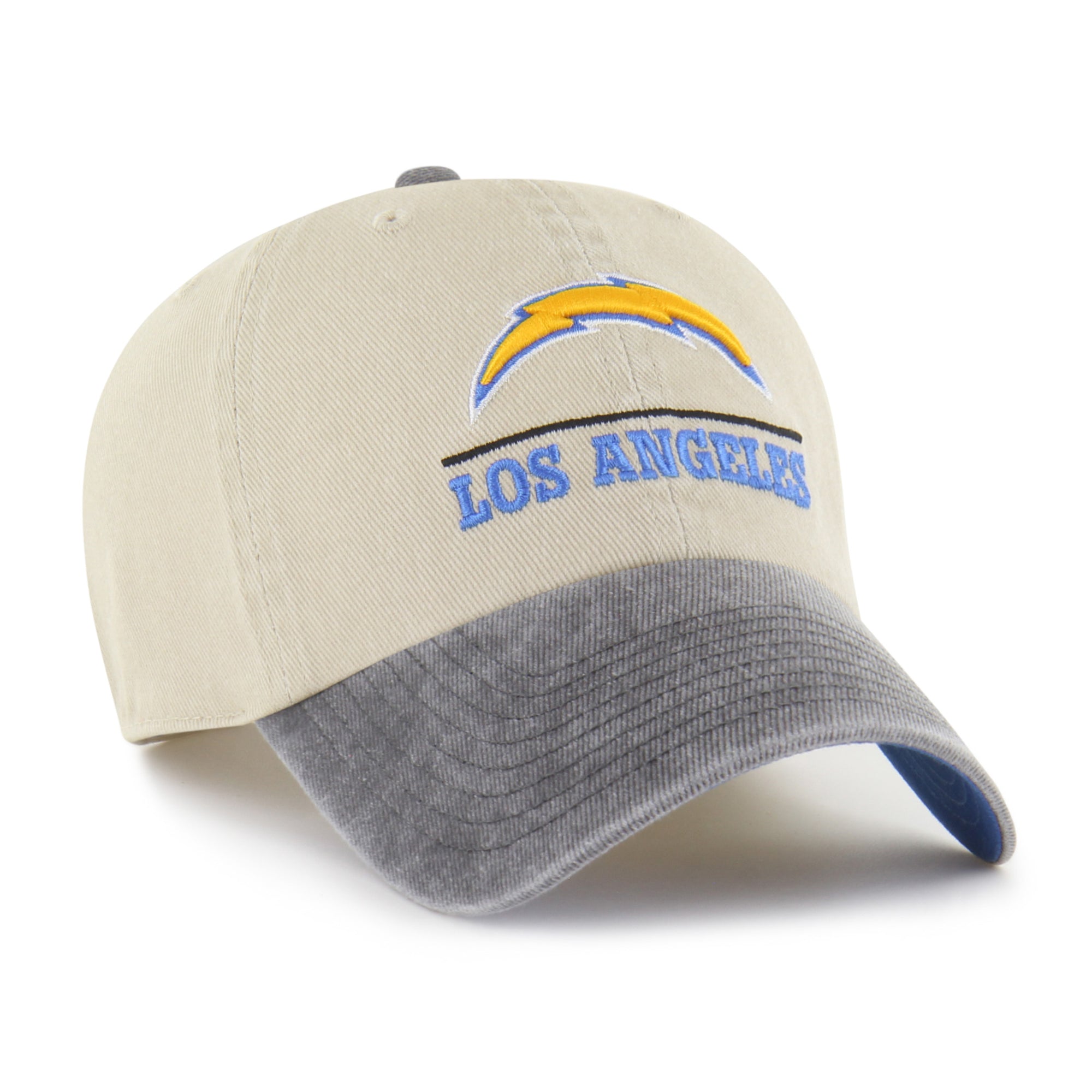 LOS ANGELES CHARGERS LOGO LINE TWO TONE '47 CLEAN UP