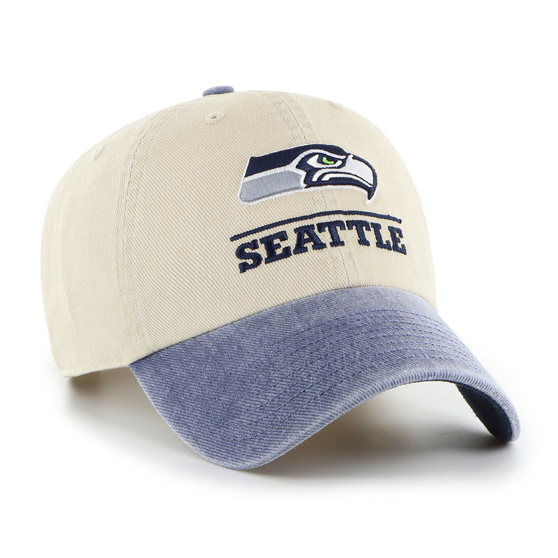 SEATTLE SEAHAWKS LOGO LINE TWO TONE '47 CLEAN UP