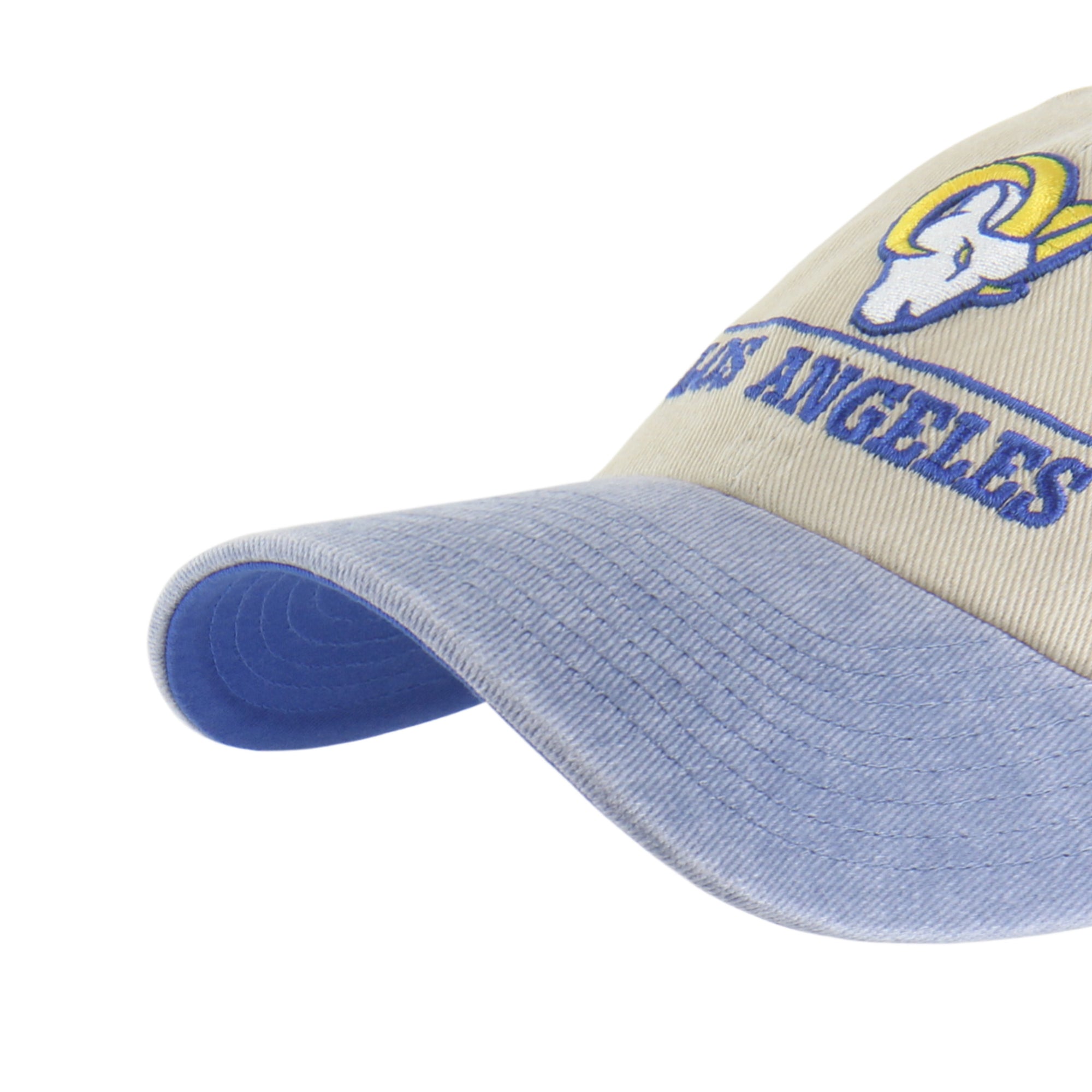 LOS ANGELES RAMS LOGO LINE TWO TONE '47 CLEAN UP