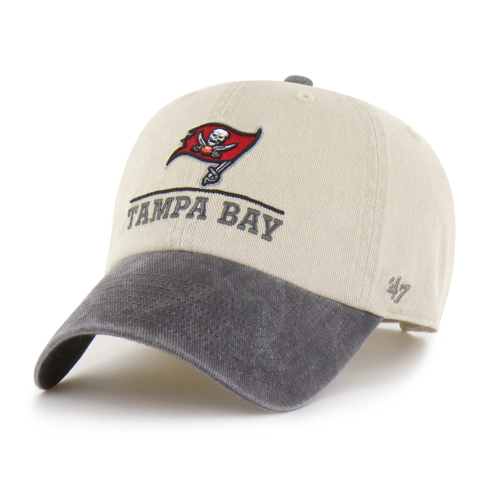TAMPA BAY BUCCANEERS LOGO LINE TWO TONE '47 CLEAN UP