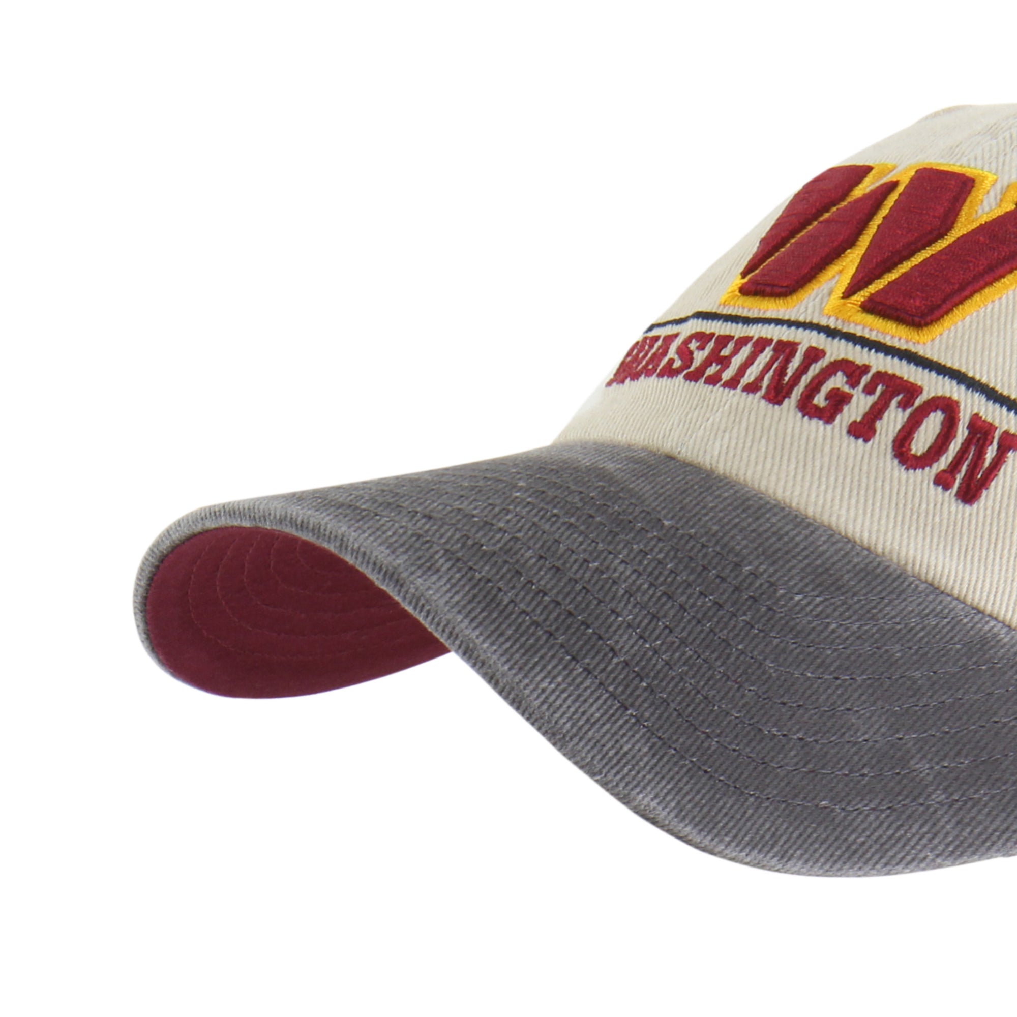 WASHINGTON COMMANDERS LOGO LINE TWO TONE '47 CLEAN UP