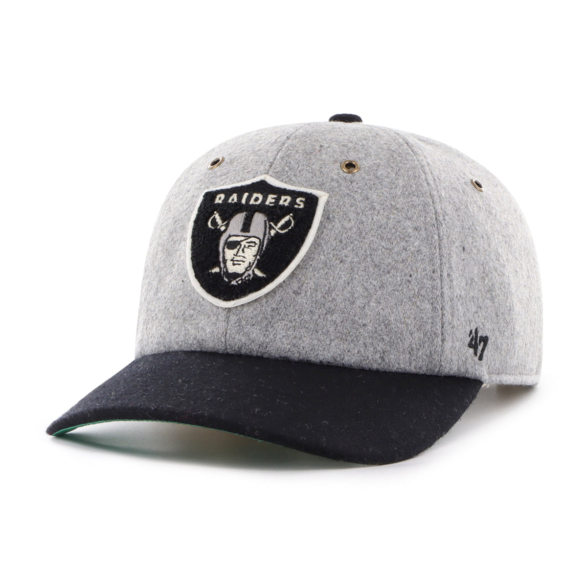 LAS VEGAS RAIDERS OFF CAMPUS '47 CLEAN UP MID FIT