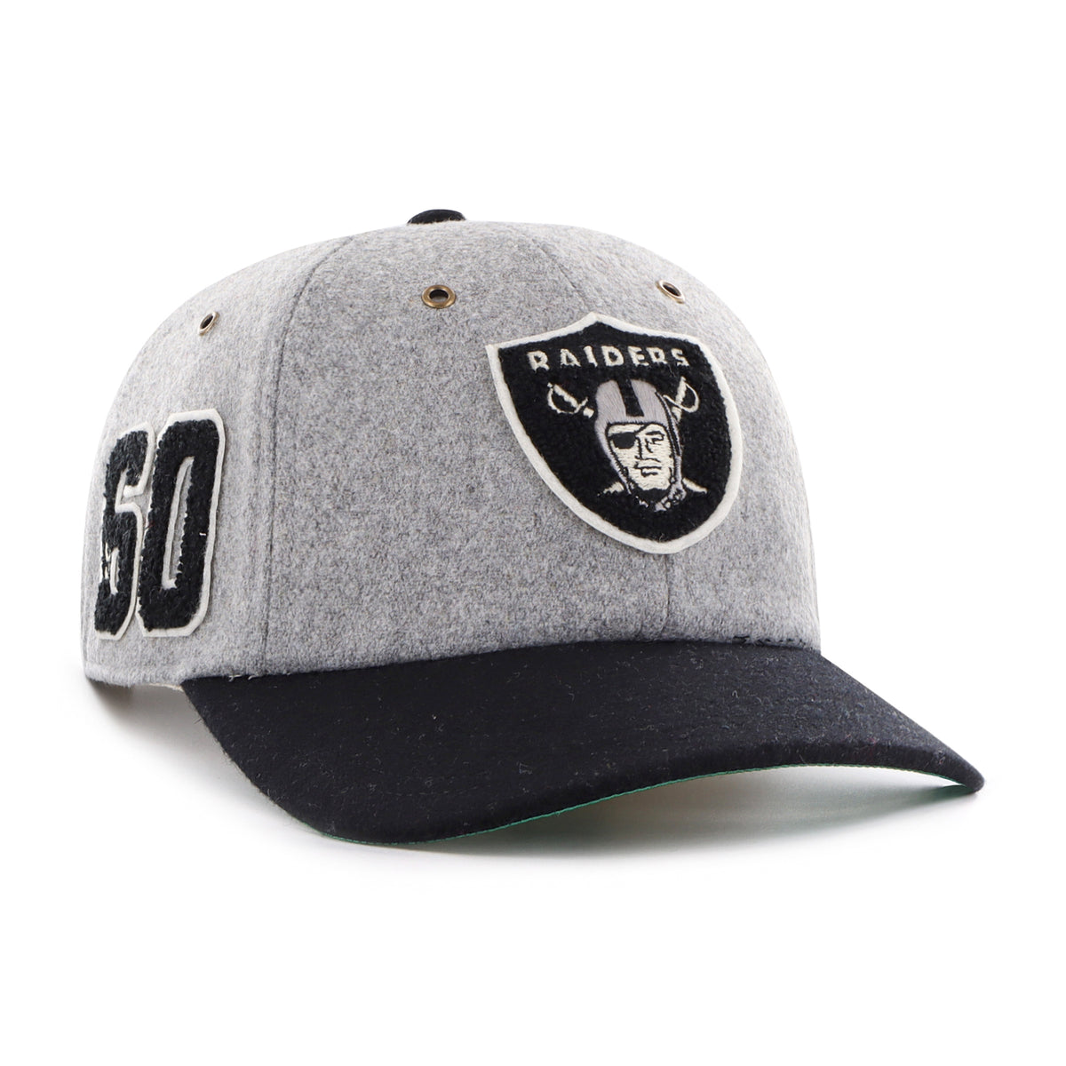 LAS VEGAS RAIDERS OFF CAMPUS '47 CLEAN UP MID FIT