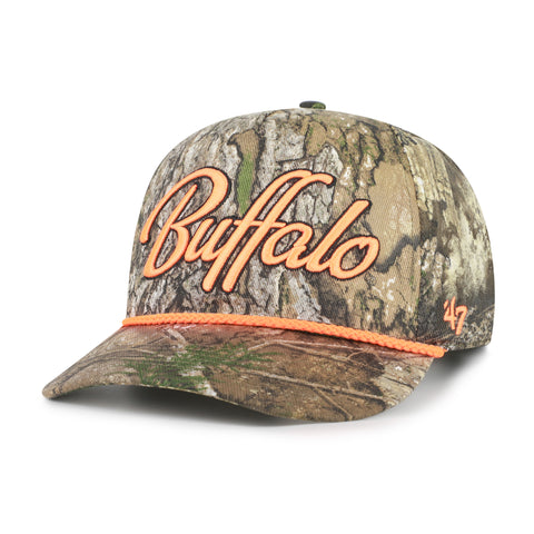 BUFFALO BILLS OVERHAND SCRIPT REALTREE '47 HITCH RELAXED FIT