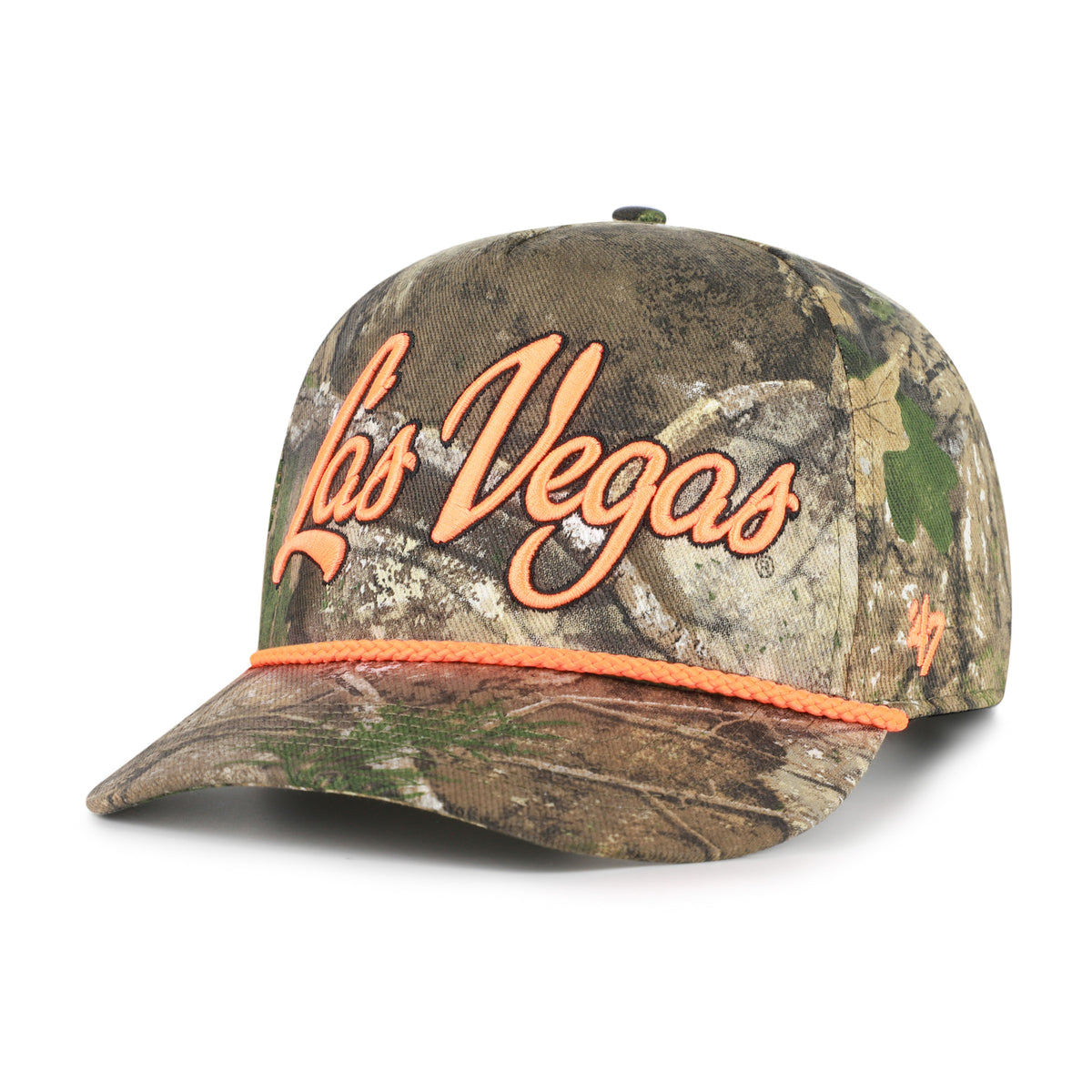 LAS VEGAS RAIDERS OVERHAND SCRIPT REALTREE '47 HITCH RELAXED FIT