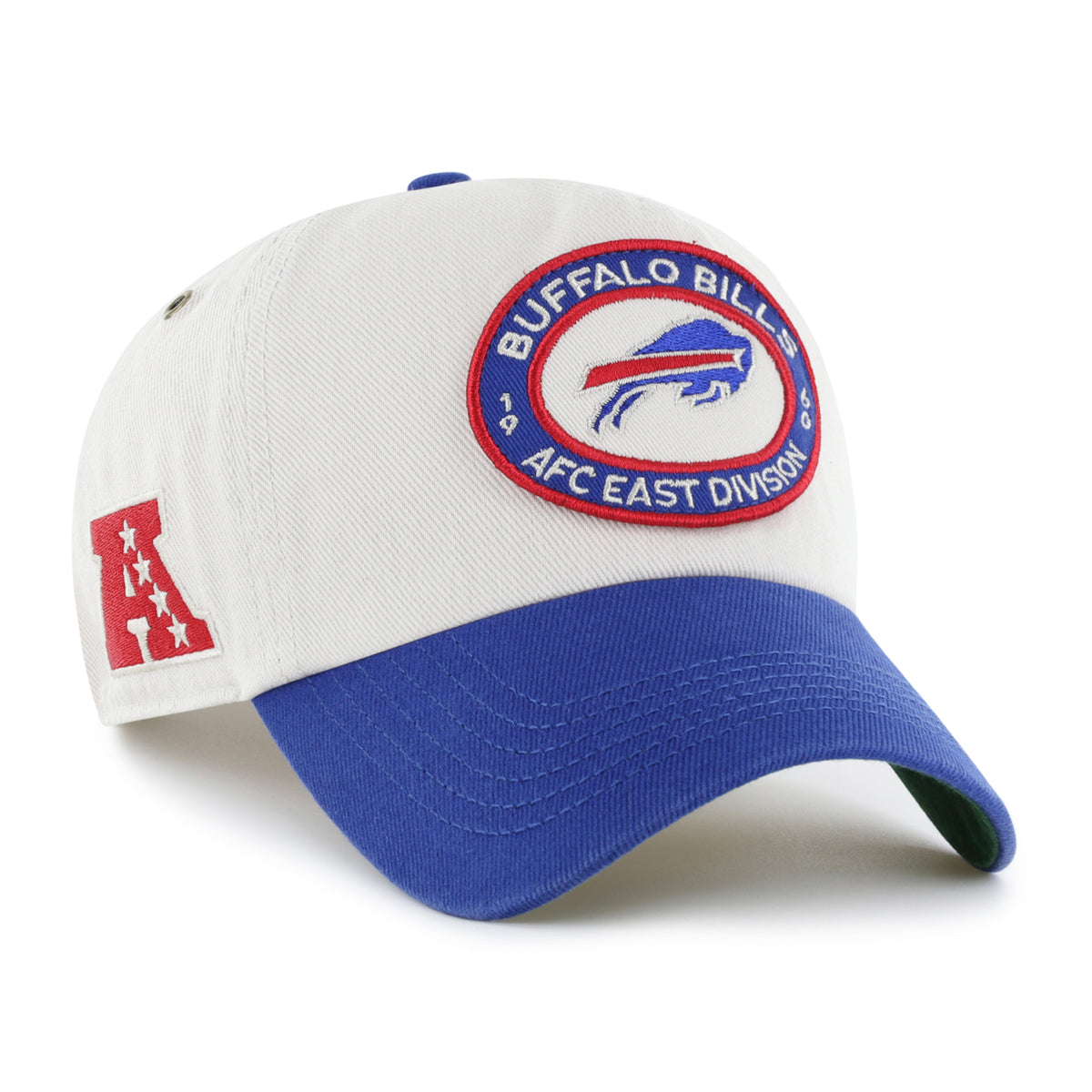 BUFFALO BILLS OVAL STACK '47 CLEAN UP PINCH FRONT
