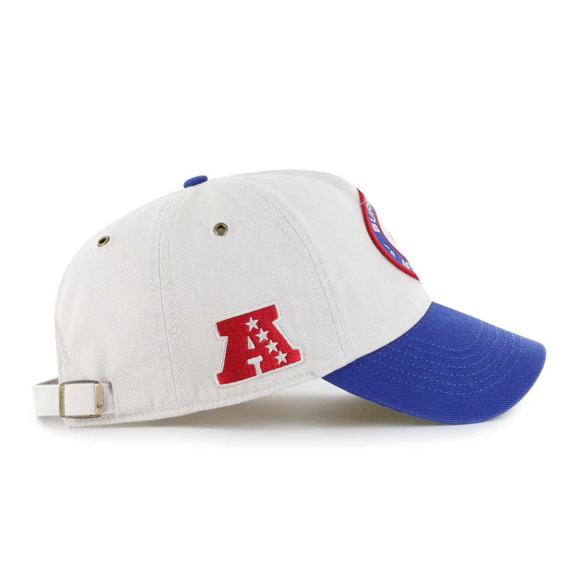 BUFFALO BILLS OVAL STACK '47 CLEAN UP PINCH FRONT