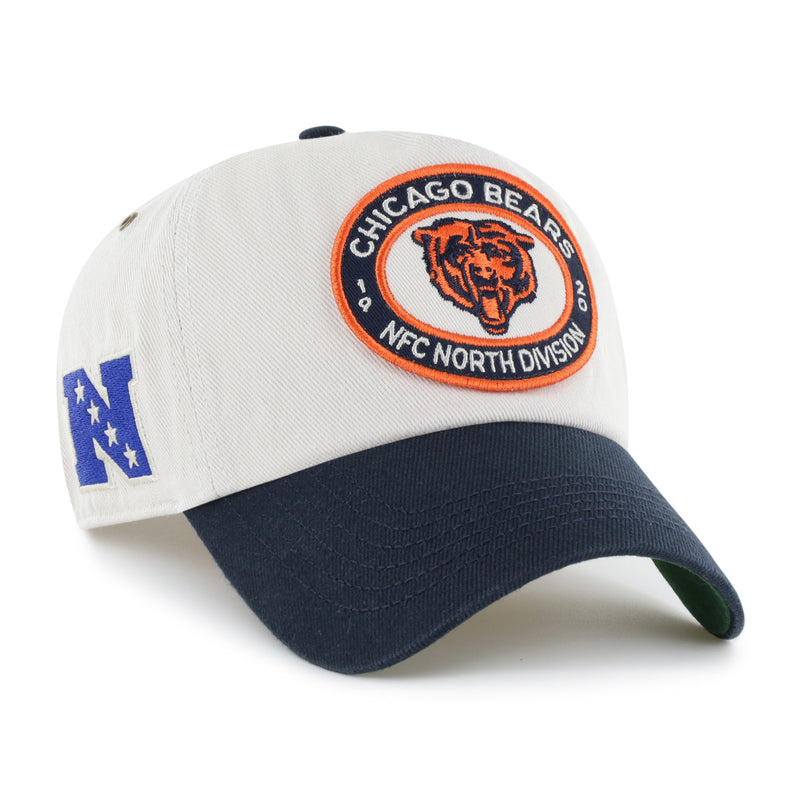 CHICAGO BEARS OVAL STACK '47 CLEAN UP PINCH FRONT