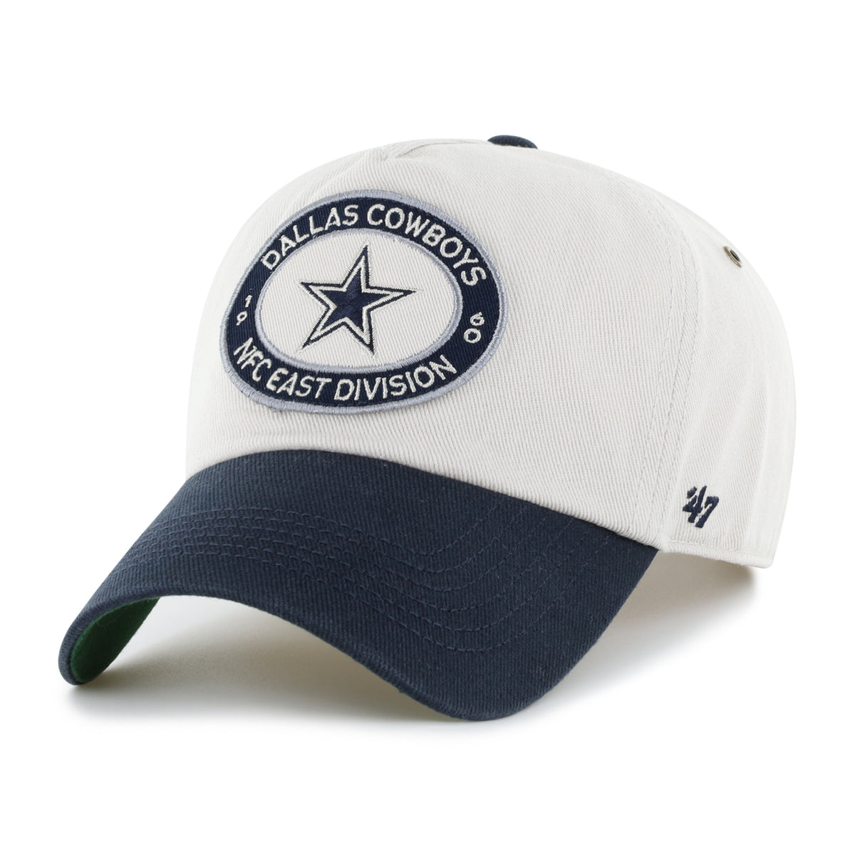 DALLAS COWBOYS OVAL STACK '47 CLEAN UP PINCH FRONT
