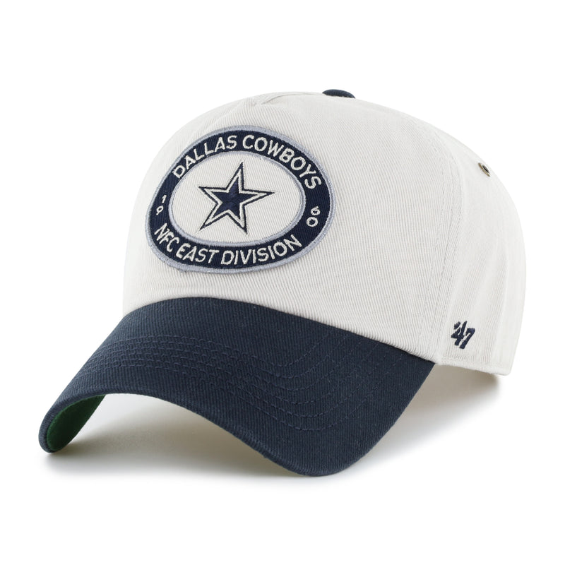 DALLAS COWBOYS OVAL STACK '47 CLEAN UP PINCH FRONT