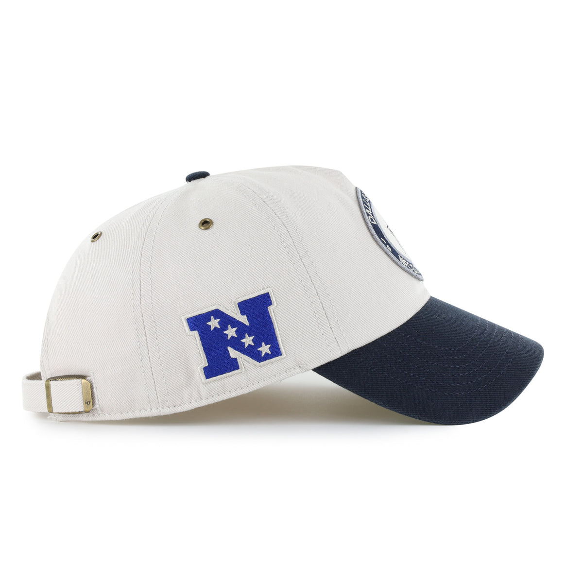 DALLAS COWBOYS OVAL STACK '47 CLEAN UP PINCH FRONT