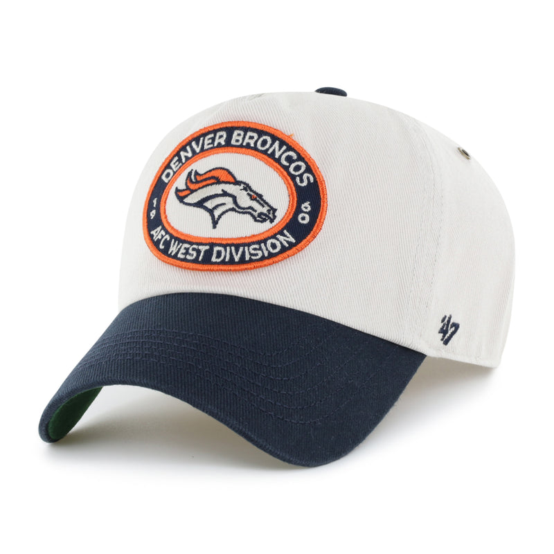 DENVER BRONCOS OVAL STACK '47 CLEAN UP PINCH FRONT