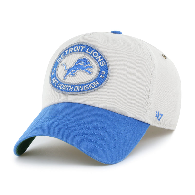 DETROIT LIONS OVAL STACK '47 CLEAN UP PINCH FRONT