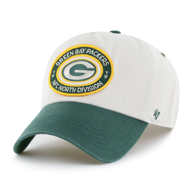 GREEN BAY PACKERS OVAL STACK '47 CLEAN UP PINCH FRONT