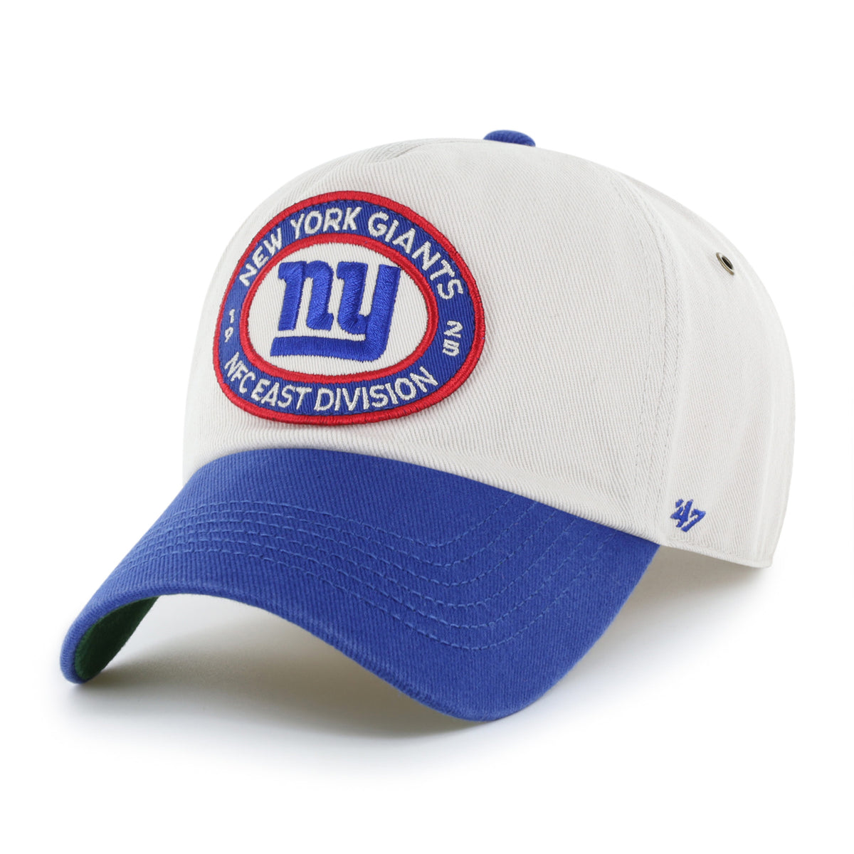 NEW YORK GIANTS OVAL STACK '47 CLEAN UP PINCH FRONT