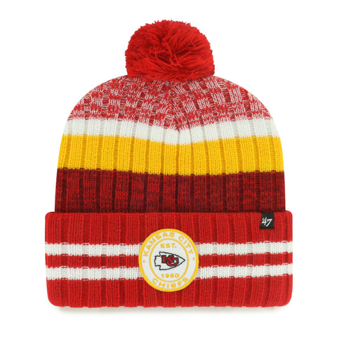 KANSAS CITY CHIEFS QUIVER '47 CUFF KNIT