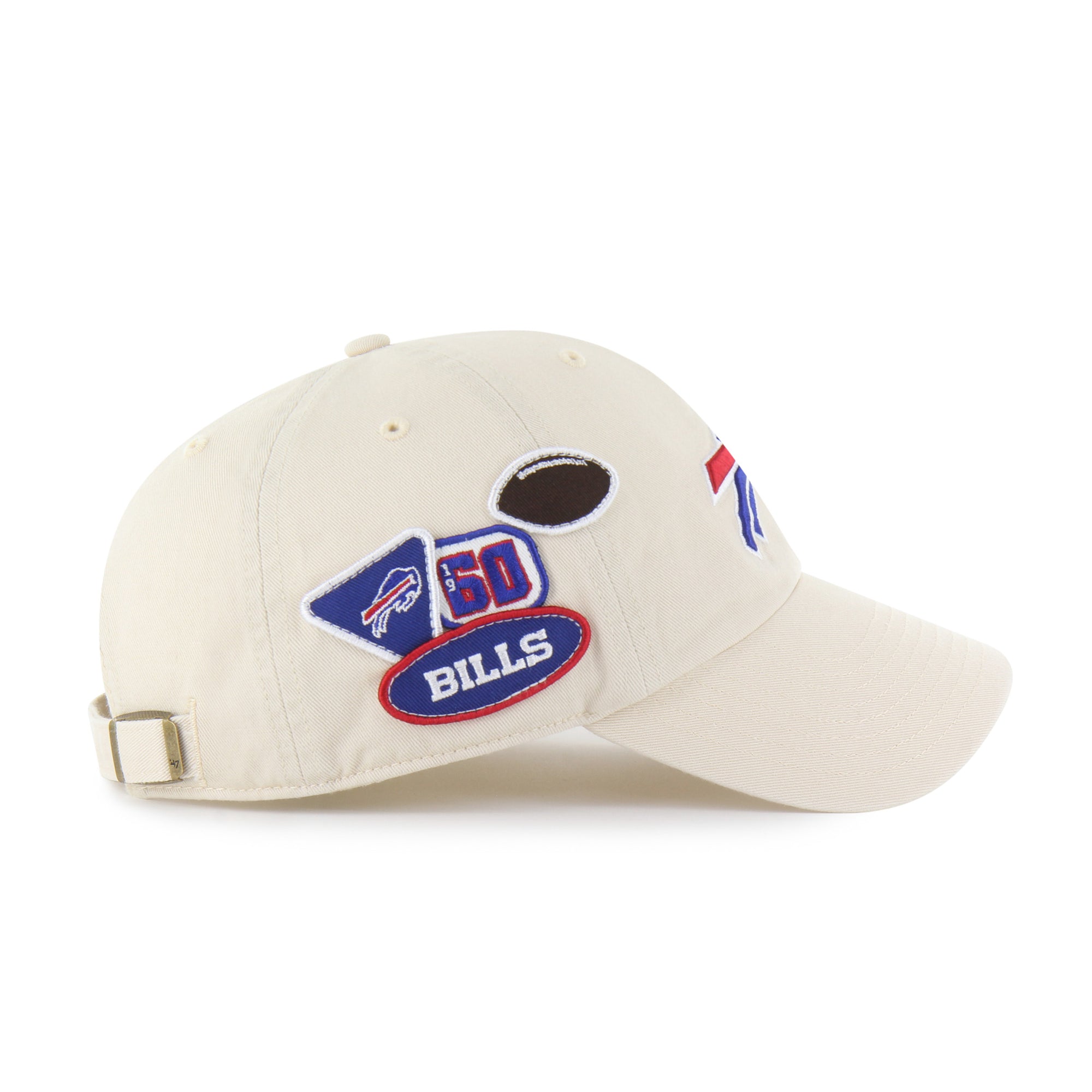 BUFFALO BILLS BADGES '47 CLEAN UP