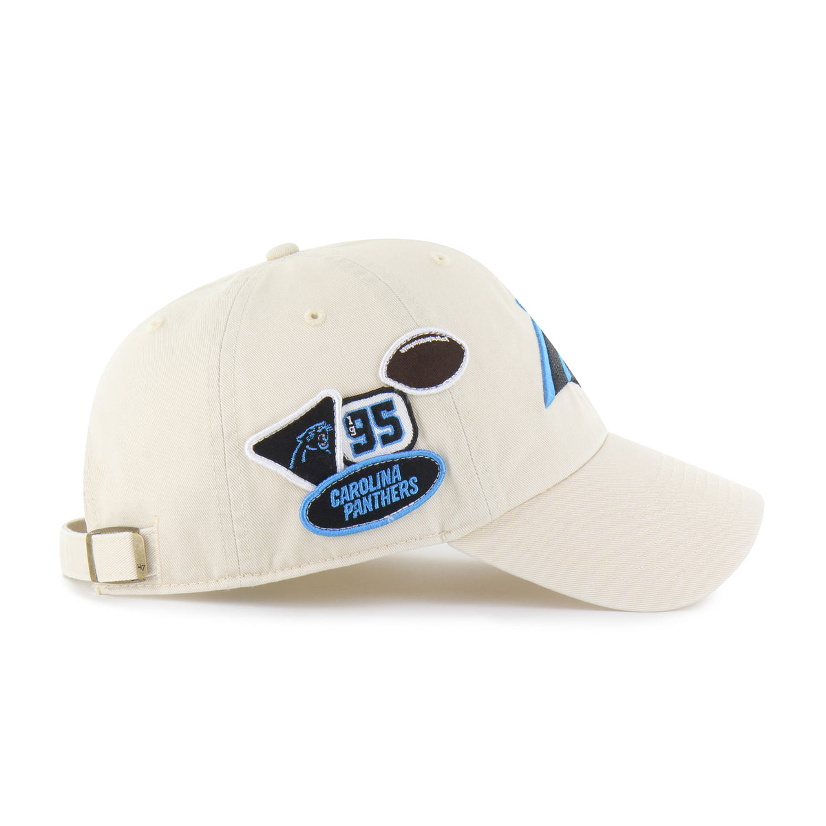 CAROLINA PANTHERS BADGES '47 CLEAN UP