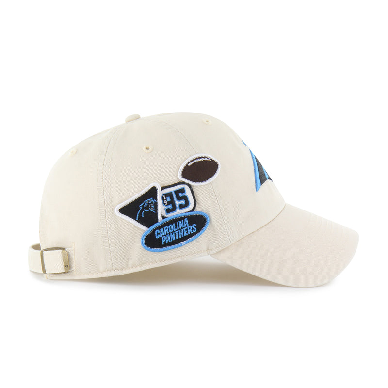 CAROLINA PANTHERS BADGES '47 CLEAN UP