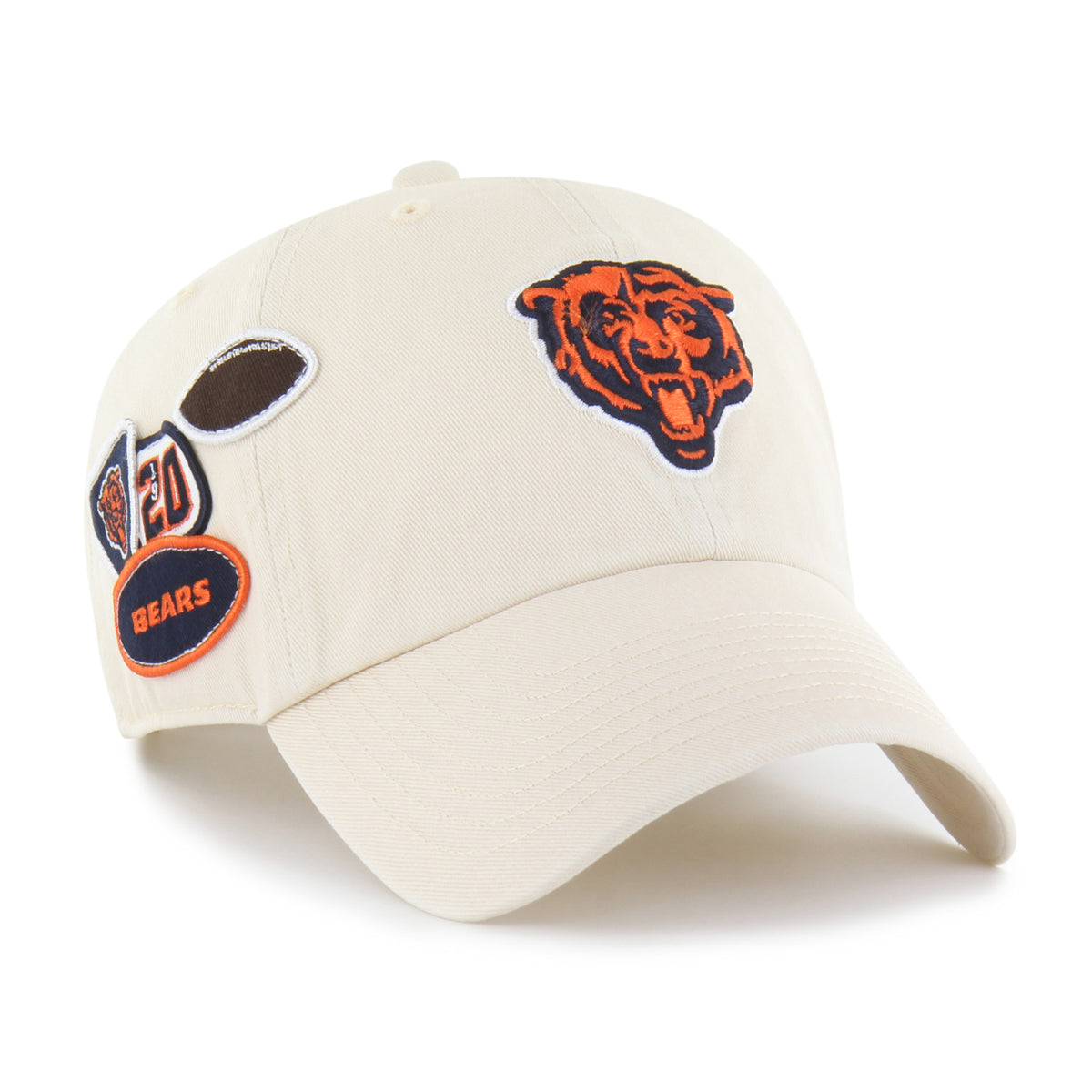 CHICAGO BEARS BADGES '47 CLEAN UP