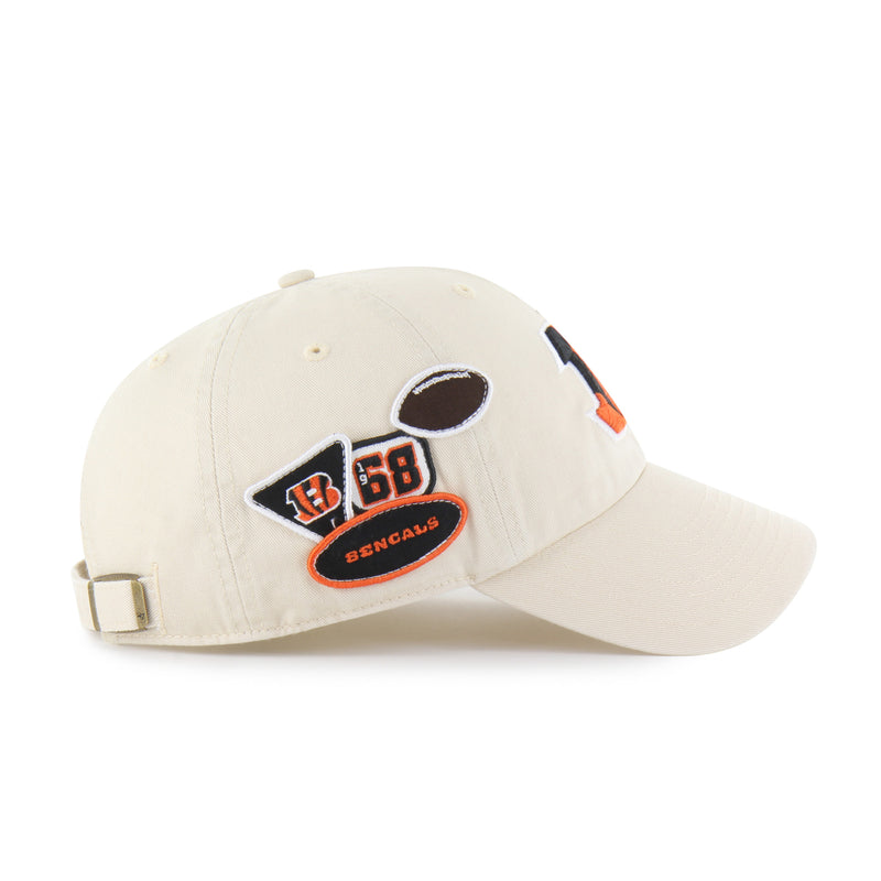 CINCINNATI BENGALS BADGES '47 CLEAN UP