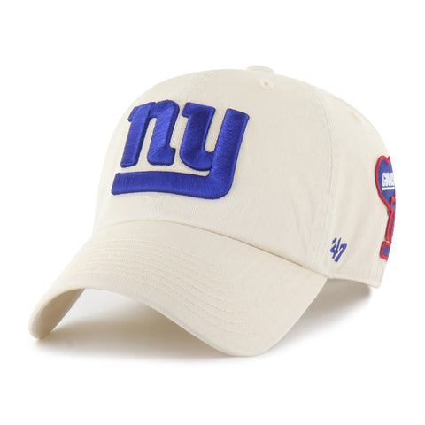 NEW YORK GIANTS BADGES '47 CLEAN UP