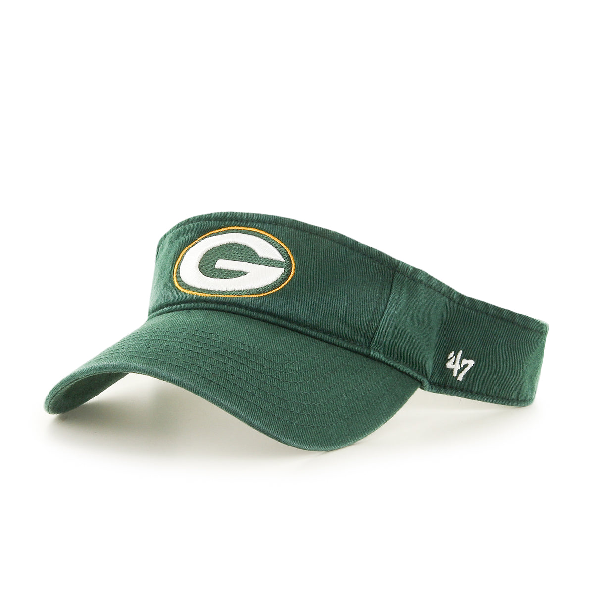 GREEN BAY PACKERS 47 CLEAN UP VISOR
