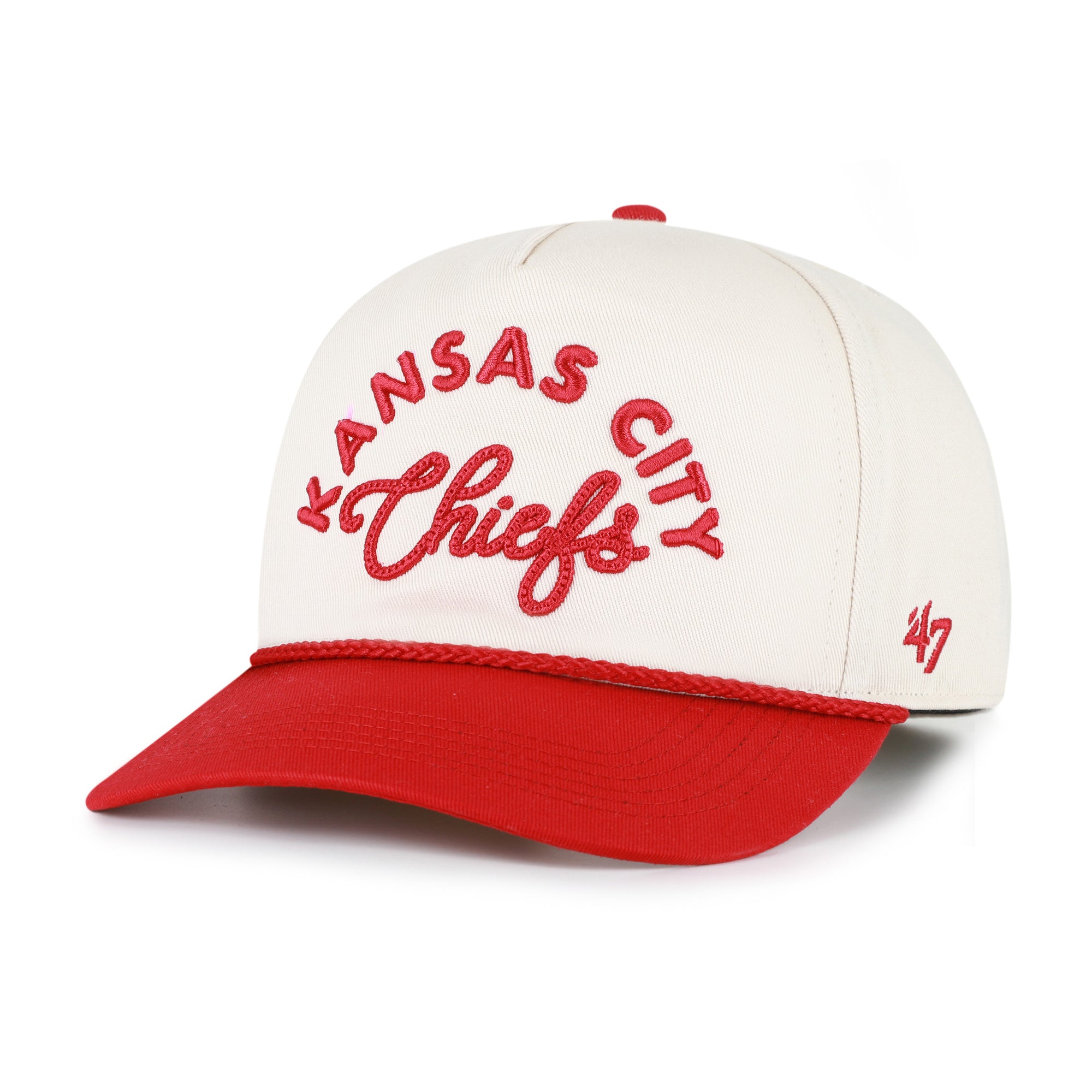 KANSAS CITY CHIEFS ROPE SCRIPT '47 WOMEN'S HITCH RF RELAXED FIT