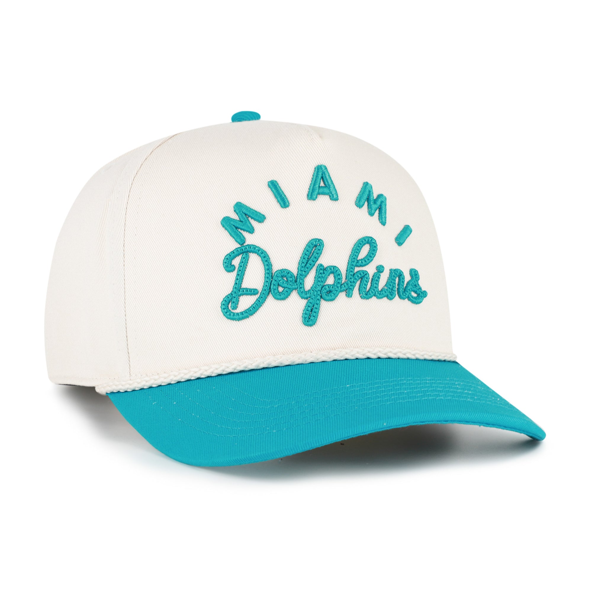 MIAMI DOLPHINS ROPE SCRIPT '47 WOMEN'S HITCH RF RELAXED FIT