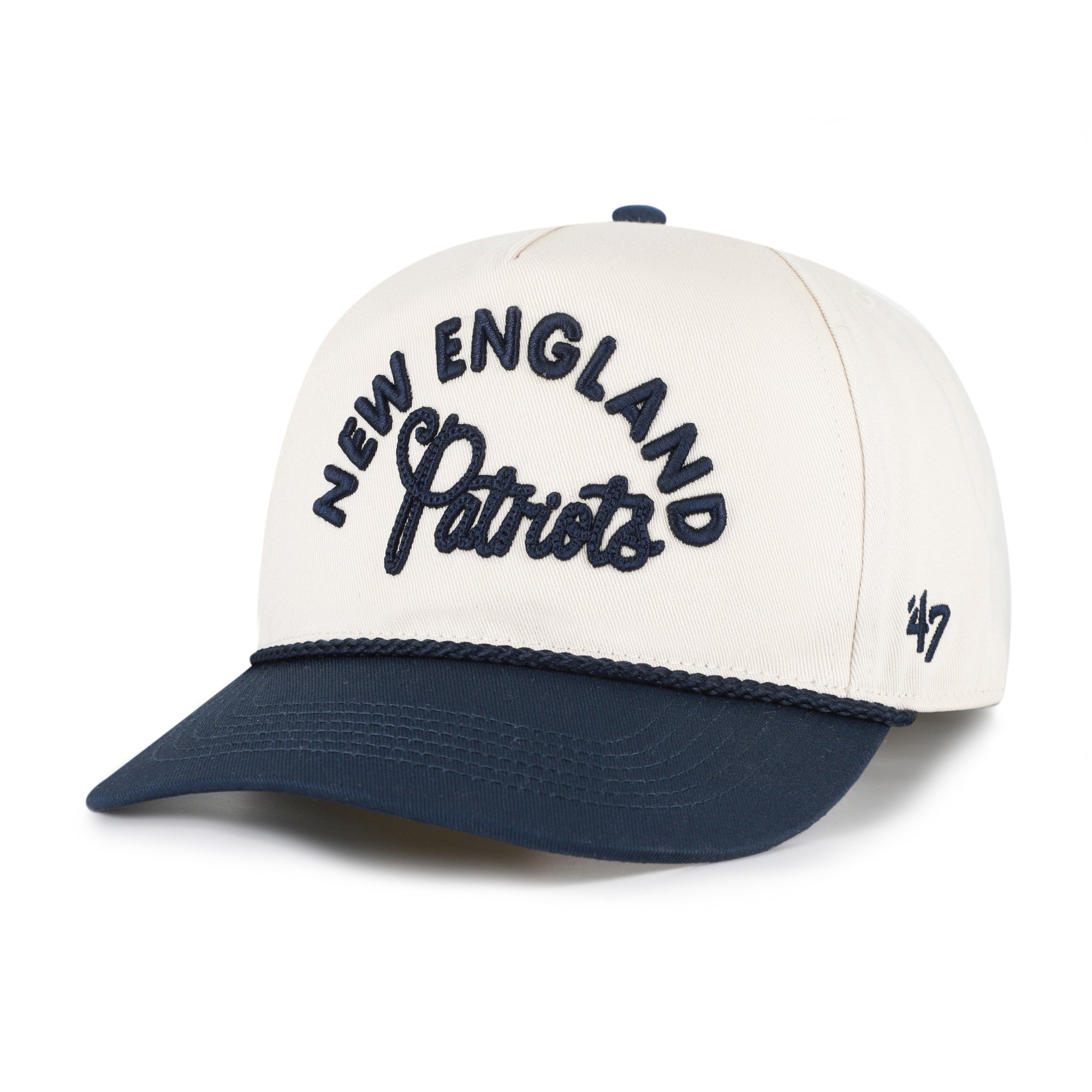 NEW ENGLAND PATRIOTS ROPE SCRIPT '47 WOMEN'S HITCH RF RELAXED FIT