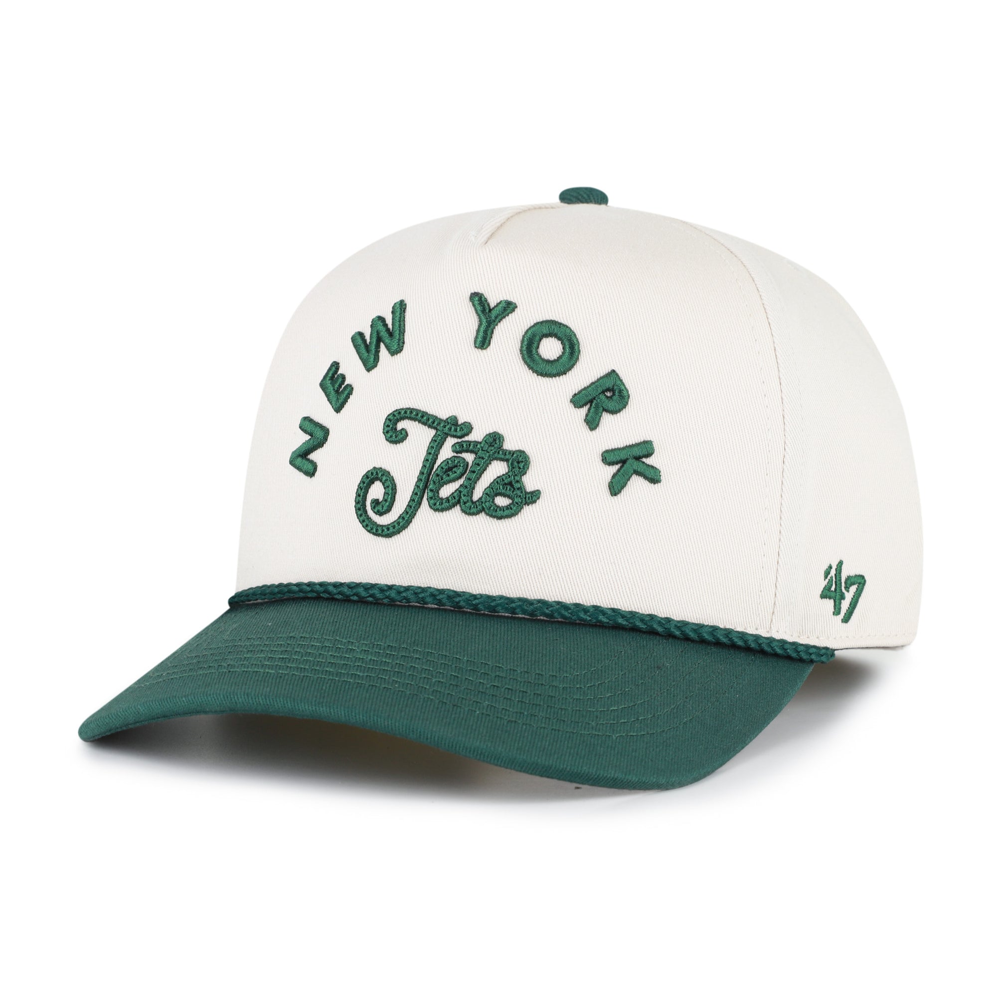 NEW YORK JETS ROPE SCRIPT '47 WOMEN'S HITCH RF RELAXED FIT