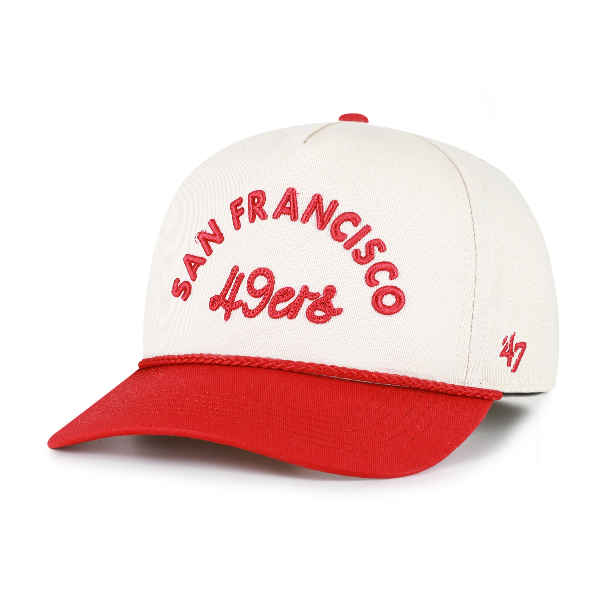 SAN FRANCISCO 49ERS ROPE SCRIPT '47 WOMEN'S HITCH RF RELAXED FIT