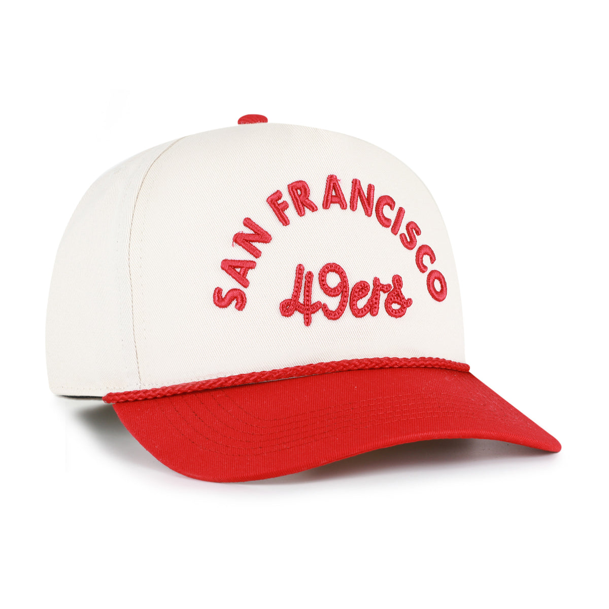 SAN FRANCISCO 49ERS ROPE SCRIPT '47 WOMEN'S HITCH RF RELAXED FIT
