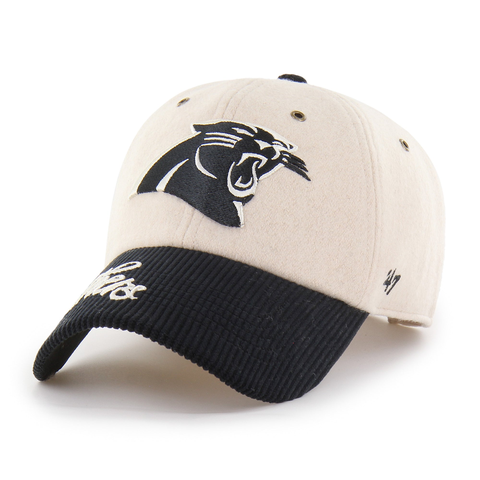 CAROLINA PANTHERS ROPE SCRIPT TWO TONE '47 WOMEN'S CLEAN UP
